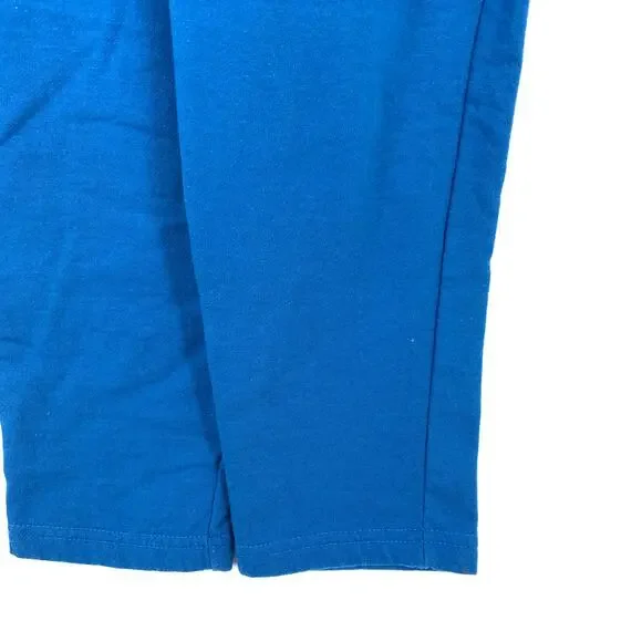 VTG 80s Basic Threads Jumpsuit Womens Apx Sz S Blue Fish Graphics Art To Wear - Picture 4 of 6